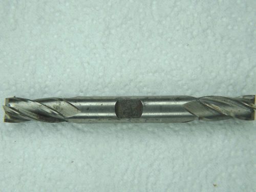 M  USA HS 3/8 DOUBLE END MILL 4 FLUTE MACHINING MACHINIST METALWORKING 2-20