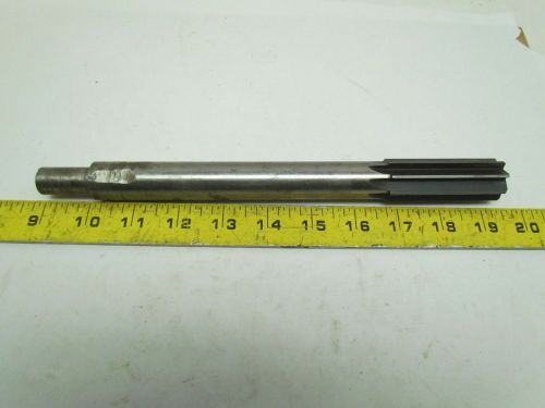 1&#034; high speed steel chucking reamer straight flute 0.625 reduced straight shank for sale