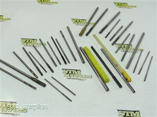 Nice lot of 29 hss reamers 1/8&#034; to 5/16&#034; for sale