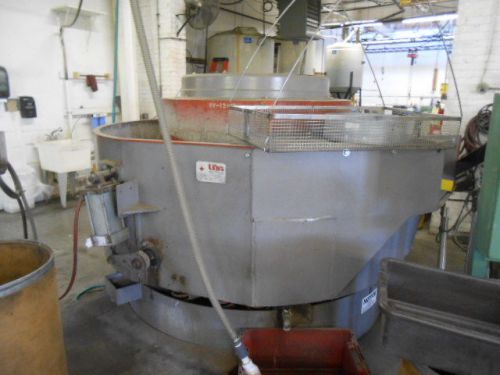 Vibra finish 22 cubic foot vibratory bowl model vf-22m w/ control panel for sale