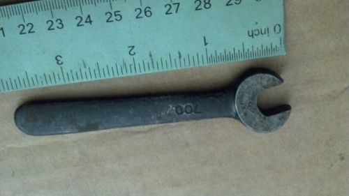 3/8&#034; VINTAGE MACHINIST LATHE TOOL WRENCH USA 700