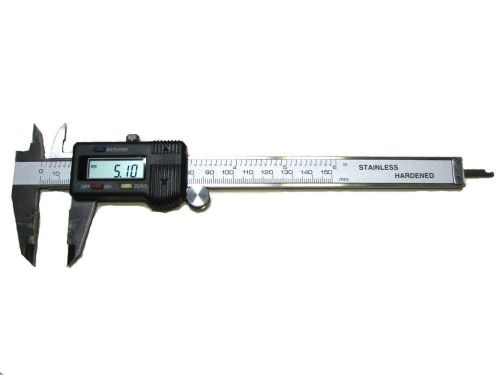 6&#034; digital caliper lcd auto on/off calipers 150mm new for sale