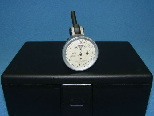 Interapid test indicator model 312b-2v resolution .0005&#034; for sale