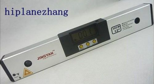 Handheld digital laser inclinometer protractor angle spirit leveler 30cm as30-lc for sale