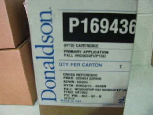 DONALDSON P169436 FILTER, NEW NUMBER P566230