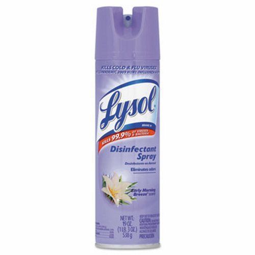 Lysol Disinfectant Spray, Early Morning Breeze, 12 Cans (REC 80834)