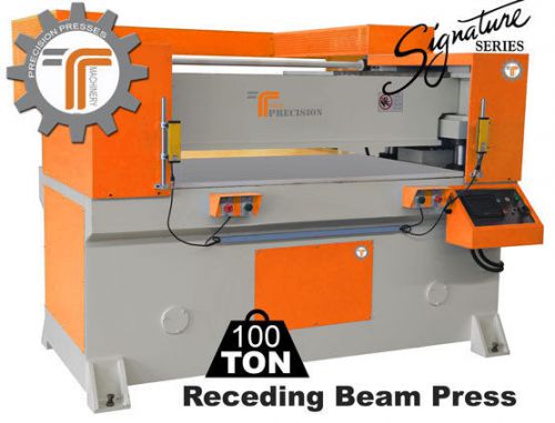 Receding beam clicker press (100 ton)  new with warranty for sale