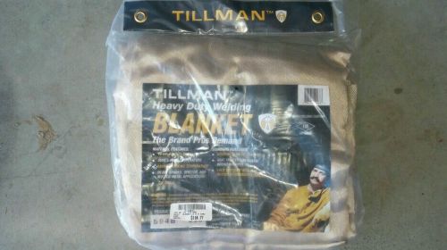 Tillman Welding Fire Blanket 6X8 Heavy Duty Silca Curtain 0.3&#034; Thick No. 594