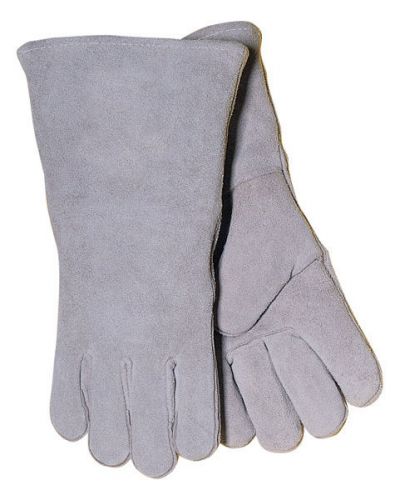 HARRIS 4910 INDUSTRIES WELDING GLOVES - GRAY