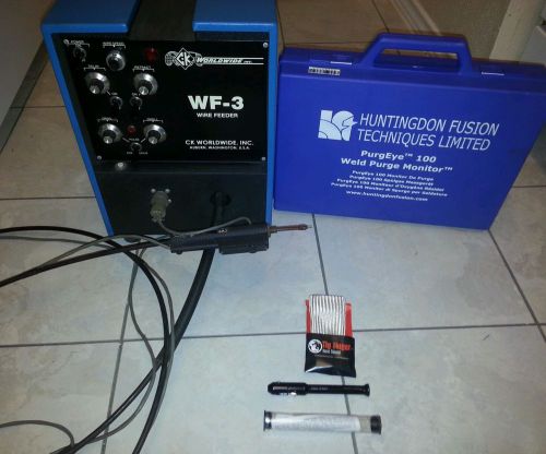 Welding,ck wf-3 cold wire feeder,purgeeye monitor100,tig pen,tig finger. for sale