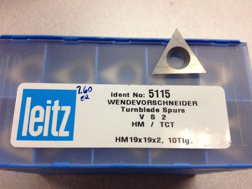 LEITZ  P/N 5115 TURNBLADE SPURS LOT OF 60 INSERTS