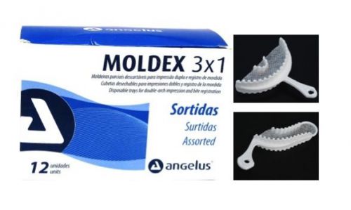Disposable Trays for Double-arch Impression and Bite Registration Angelus DENTAL