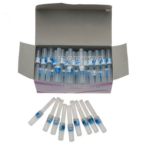 Dental disposable needle for cartridge syringes 100Pcs 30g*21mm BEST
