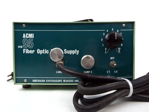 ACMI FCB 95 Dental Medical Surgical Operatory Fiber Optic Light Source Supply