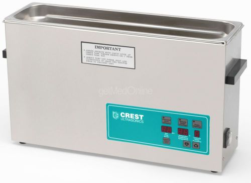 Crest 2.5Gal. Digital Benchtop Ultrasonic Cleaner w/Heater and Timer, CP1200D