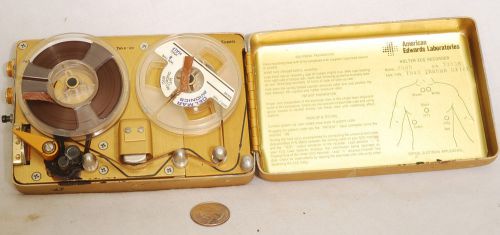 Vintage American Edwards Laboratories Holter ECG recorder