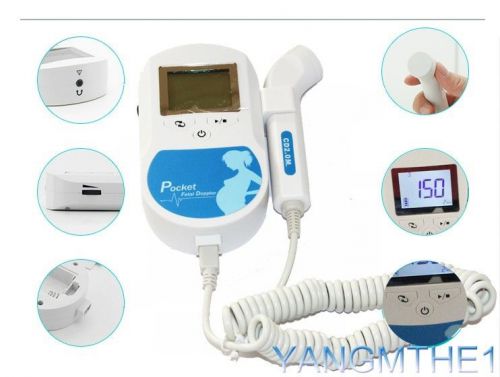 Hot baby heart monitor,fetal doppler 100% warranty sonoline c1,probe,lcd display for sale