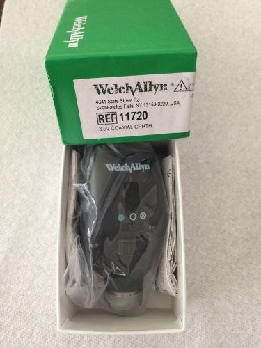 WELLCH ALLYN 11720 3.5V OPTHALMOSCOPE HEAD ONLY WITH BULB, NEW IN BOX