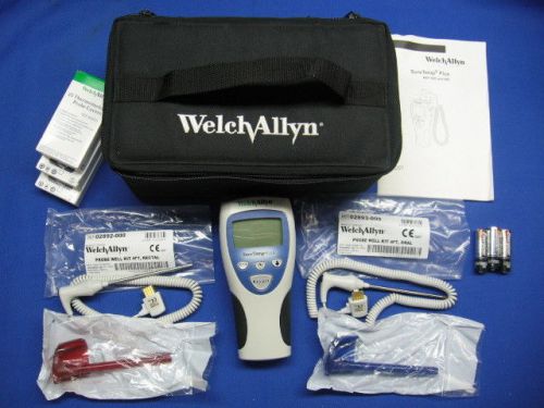 Welch Allyn SureTemp Plus Model 692 Thermometer w/ all accessories