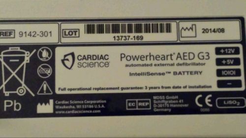 Powerheart aed g3 battery for sale