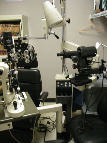 Full lane of ophthalmic examination equipment Reichert Nikon B&amp;L Bausch &amp; Lomb