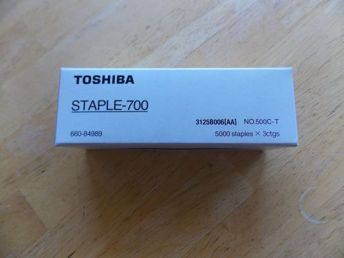 1 Box Genuine Toshiba Staple-700 Copier Staples  No. 500C-T Part # 660-84989