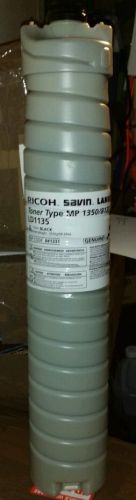 4 bottles of  Ricoh Black Type MP 1350  genuine toner..oem sealed