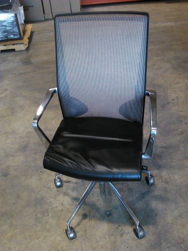 Styles Black and Gray Office Chair with adjustable Lumbar support