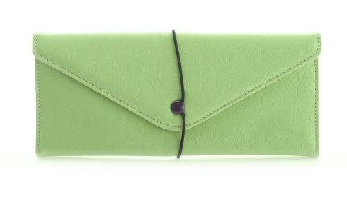Envelope Style Pencil Case Soft Green 1EA, Tracking number offered