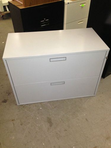 ***2 DRAWER LATERAL SIZE FILE CABINET by GF OFFICE FURNITURE w/LOCK&amp;KEY 36&#034;W***