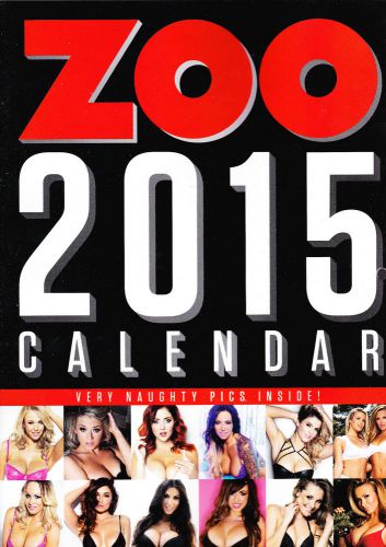 Zoo magazine calendar 2015 collett melissa reade kingham watts caitlin goodwin for sale