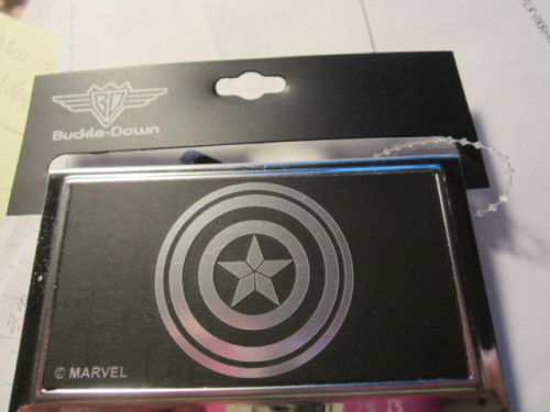 NWT Buckle Down Captain America Business Card Holder
