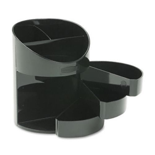 Rubbermaid Jumbo Storage Pencil Cup With Drawer - Black (14095ros)
