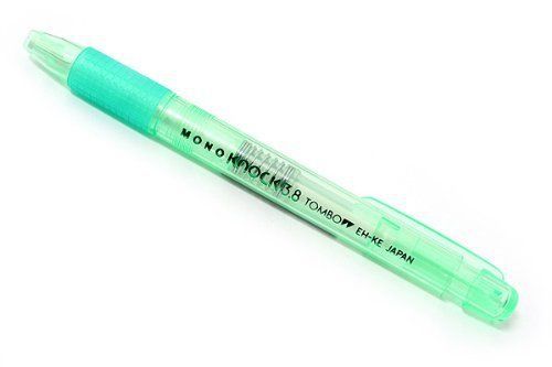 Tombow Mono Knock 3.8 Pencil Eraser Green Body