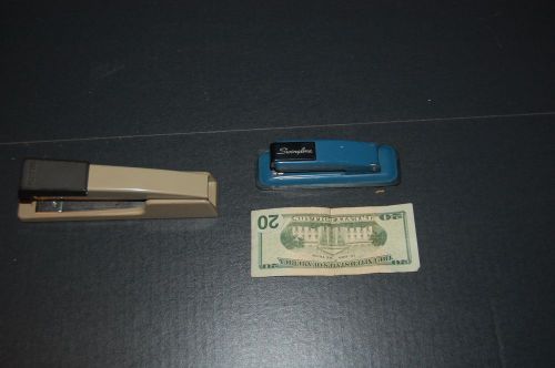 Swingline, Bostitch staplers lot of 2 staplers Very good preowned cond.LQQK@pics
