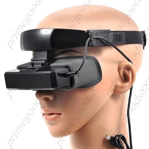 Professional fpv vision 600 16:9 aerial photography video glasses helmet black for sale