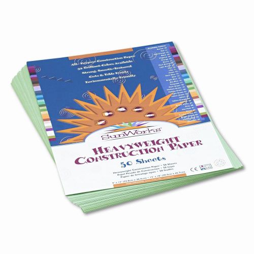 SunWorks® Medium Construction Paper, 50 Sheets Set of 3