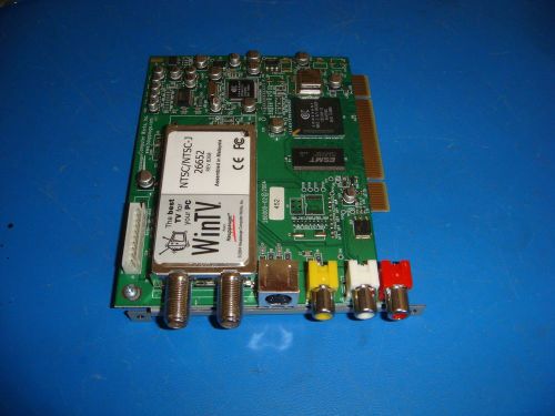 Hauppauge WinTV (NTSC/NTSC-J 26552) PCI TV Tuner Card HP 5187-7621 *C269