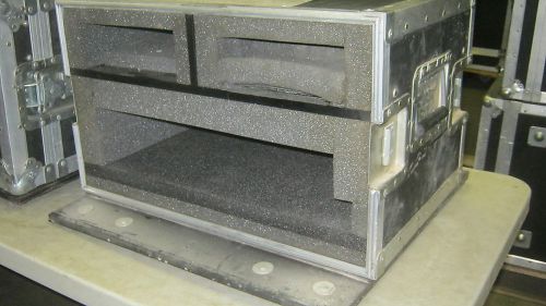 Anvil double ended 24x25x16 computer work station case wheel caster plates for sale