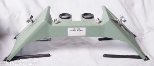 Air Photo Supply Mirror Stereo Field Map Viewer - F71E - Photogammetry