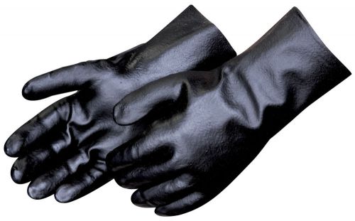 330016 Inline’s Black PVC Gloves 12in Cuff 12 pair