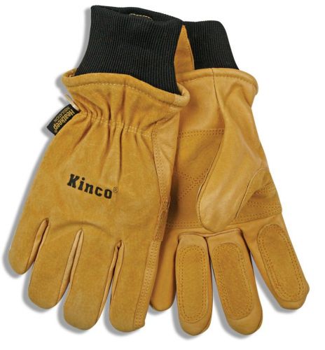 Kinco 901 Ski Gloves Frost Breaker Pigskin Leather with Heatkeep - Size Medium