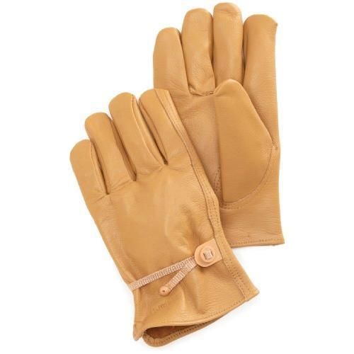 Carhartt Men&#039;s Full Grain Leather Driver Work Glove, Brown, Large New