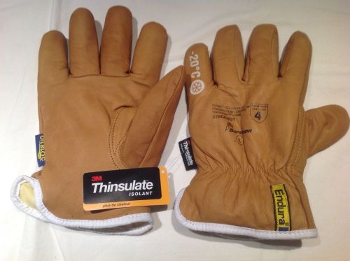 WINTER CUT &amp; WATER RESISTANT LEATHER GLOVE (Priced By The Dozen)