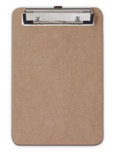 New! Saunders Recycled Hardboard Clipboard Memo Size w Low Profile Clip (#05510)