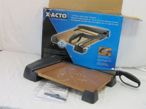 X-Acto 26315 Precision Instruments 15&#034; Heavy-Duty Paper Cutter w/Retail Box