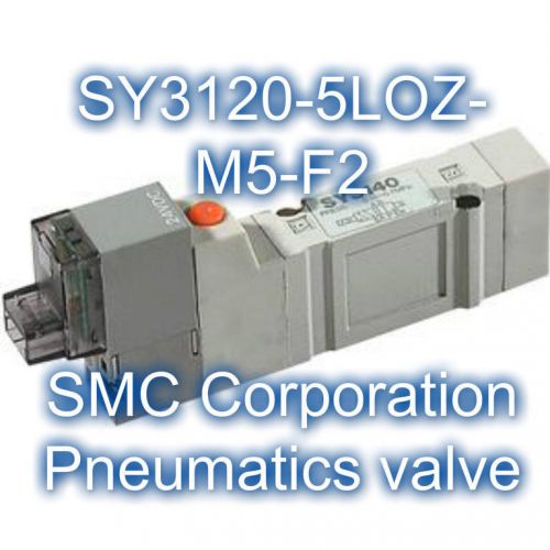 SMC Corporation SY3120-5LOZ-M5-F2 Pneumatics valve - New