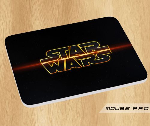 Star Wars Movie Logo Dark Mouse Pad Mat Mousepad Hot Gift