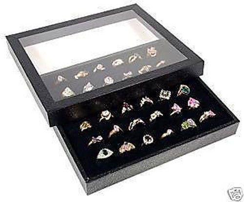 Ring display acrylic top tray jewelry insert for sale