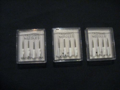 Wholesale Lot of 3 pks National Fine Replacement tagging Needle 400F Fits J11F